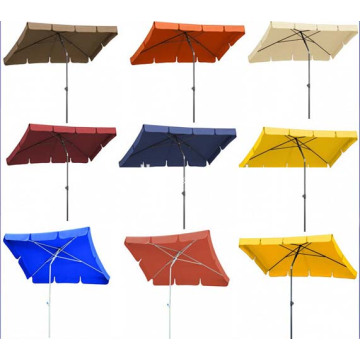 Parapluie extérieur lumineux plage Straight Square